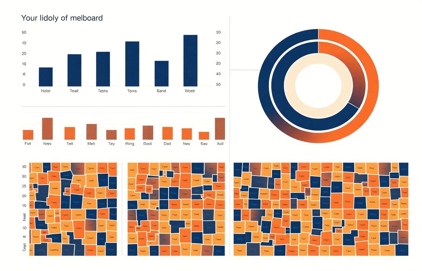 Abstract data visualization of composite affordability scoring